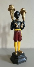 Old cold painted blackamoor - cold,