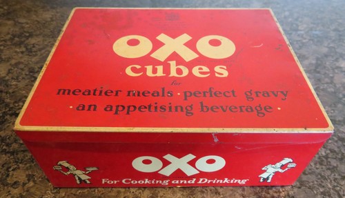 Vintage oxo cubes ideal lunch - vintage,