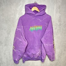 Childish Hoodie Mens XL Purple