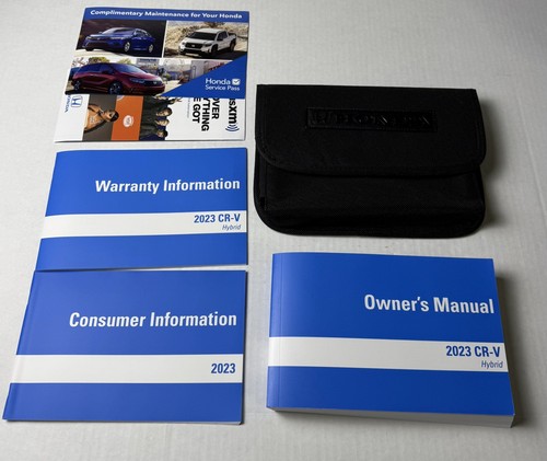 2023 honda hybrid owner - cr-v, owner's