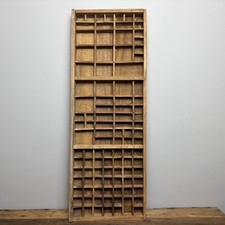 Vintage Wooden Printers Tray -