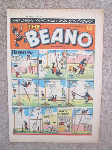 Beano comic 779 22nd june - beano,