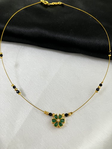 Mangalsutra nool necklace - mangalsutra,