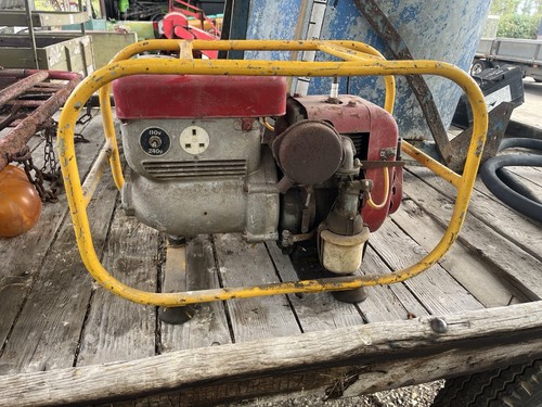 Vintage petrol stationary - petrol,