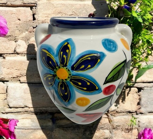 Hand painted spanish large - hand-painted,
