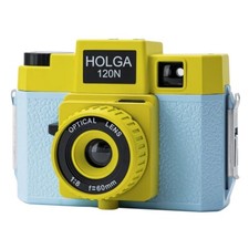 HOLGA 120N Blue Yellow Lomo