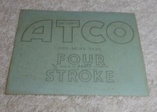 Vintage lawn mower decals