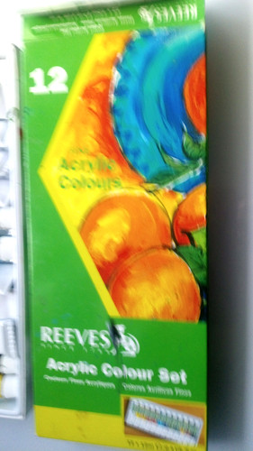 Reeves fine acrylic colour - reeves,