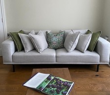 Light Grey Fabric 3 SEATER