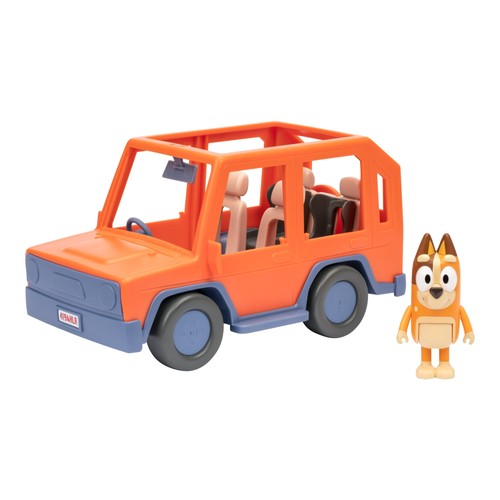 Bluey heeler family road - heeler,