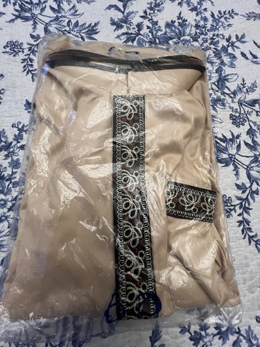 Men beige thobe - men’s,