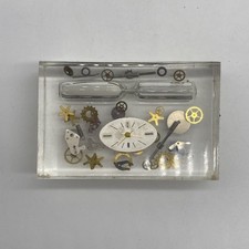 Vintage Clear Resin Suspended