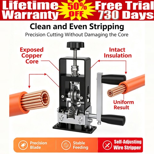 Manual wire stripping machine - wire,