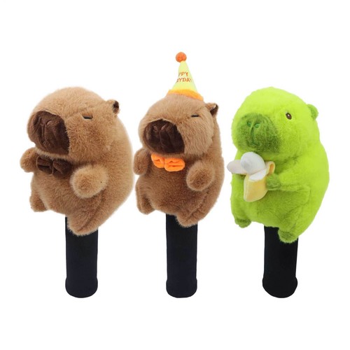 Animal golf head cover plush - head,