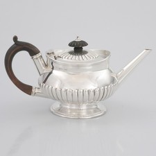 William IV Silver Teapot, Paul