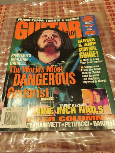 Guitar world magazine dimebag - magazine,