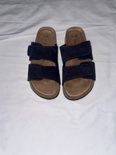 Black Suede Primark Slides