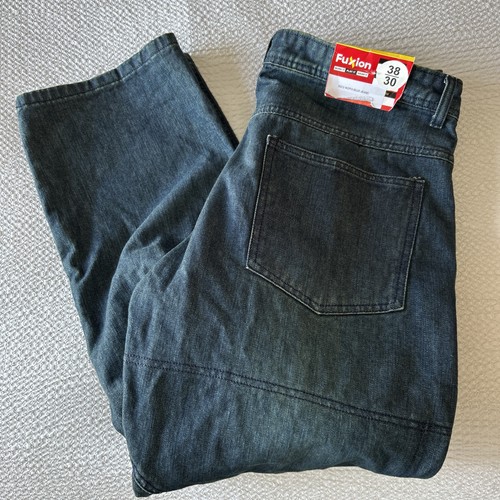 Mens motorcycle jeans w38 - mens, l30