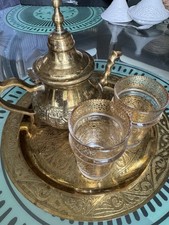 Moroccan Handmade Brass Tea