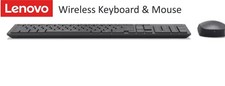 Lenovo Slim Wireless Keyboard & Mouse Combo KB203W MA203W New In Box - Unused UK
