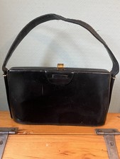 Vintage Black Leather Small