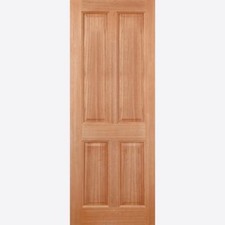 LPD External Hardwood 4 Panel Colonial M&T Doors