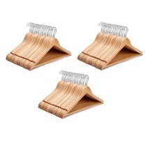 Natural wooden Clothes hangers