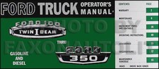 1966 Ford Pickup Truck Owners