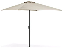 Habitat 2m Square Garden Parasol - Cream | Outdoor Sun Umbrella for Patio Garden