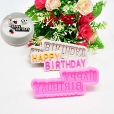 HAPPY BIRTHDAY Silicone