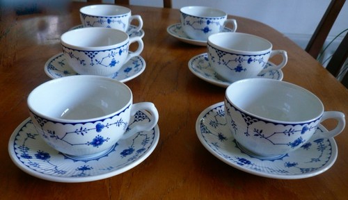 Vtg masons denmark blue set - masons,