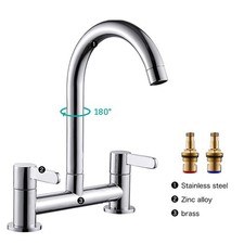 Brass Kitchen Sink Mixer Tap