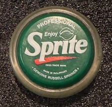 Sprite Yoyo Professional Genuine Russell Spinner Toy 1980s Vintage Coca Cola