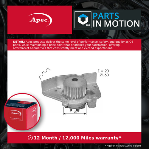 Water pump fits - water, 7