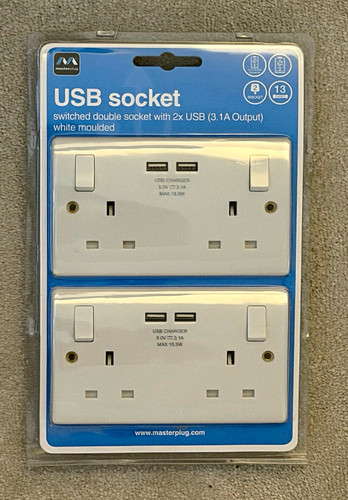 Masterplug switched double - masterplug,