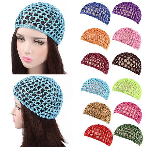 Mesh hair net crochet - net,