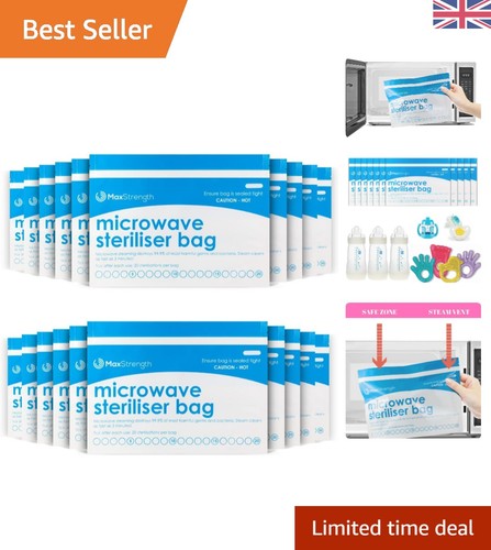 Microwave steriliser bags - bags, 10pc