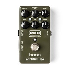 Mxr m81 bass preamp - bass,