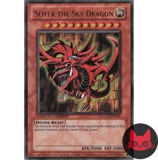 Yugioh Slifer the Sky Dragon YGLD-ENG01 Ultra Rare NM