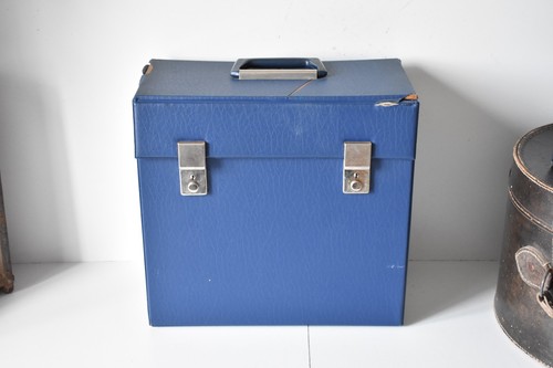 Vintage vinyl record case - vintage,