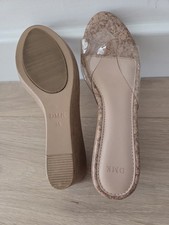 PVC Wedge Heel Mules Sandals for Women Open Toe Slip On Slide Sandals for Women