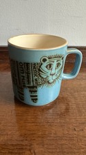 Blue Hornsea Pottery Tiger Mug