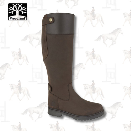 Ladies woodland waxy leather - waxy,