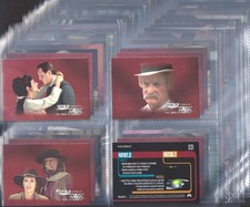 SKYBOX INTERNATIONAL-FULL SET- STAR TREK SEASON 6 1990'S (X108 CARDS)