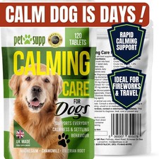 Dog calming tablets - calming, anxiety