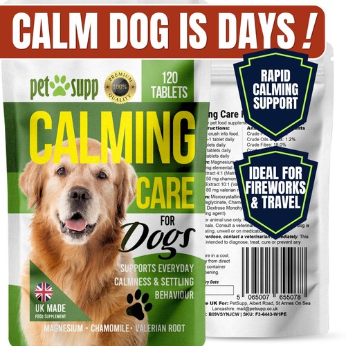Dog calming tablets - dog,