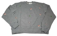 Cath Kidston Bathing Frogs Embroidered Sweatshirt Jumper Top XS S M L XL NEW