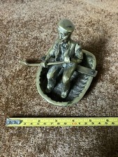 Vintage Solid Brass Welsh
