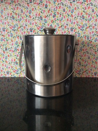 Dimpled stainless steel ice - steel,