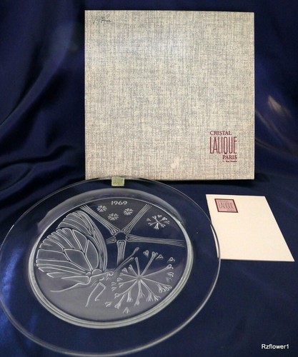 Lalique annual edition - lalique, plate